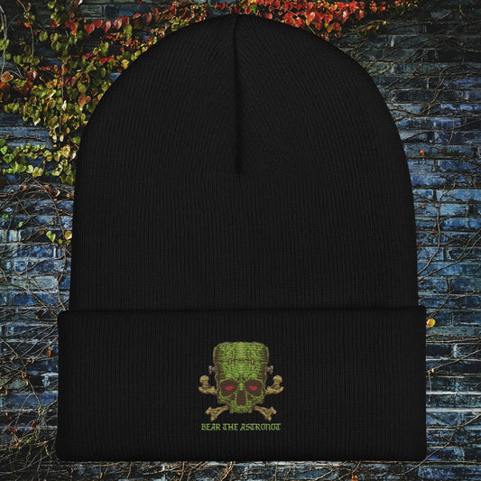 Bear the Astronot - Franken-Pirate Cuffed Beanie