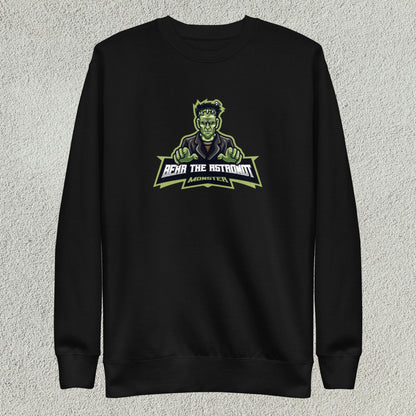 Bear the Astronot - Frankenstein Monster Unisex Premium Sweatshirt