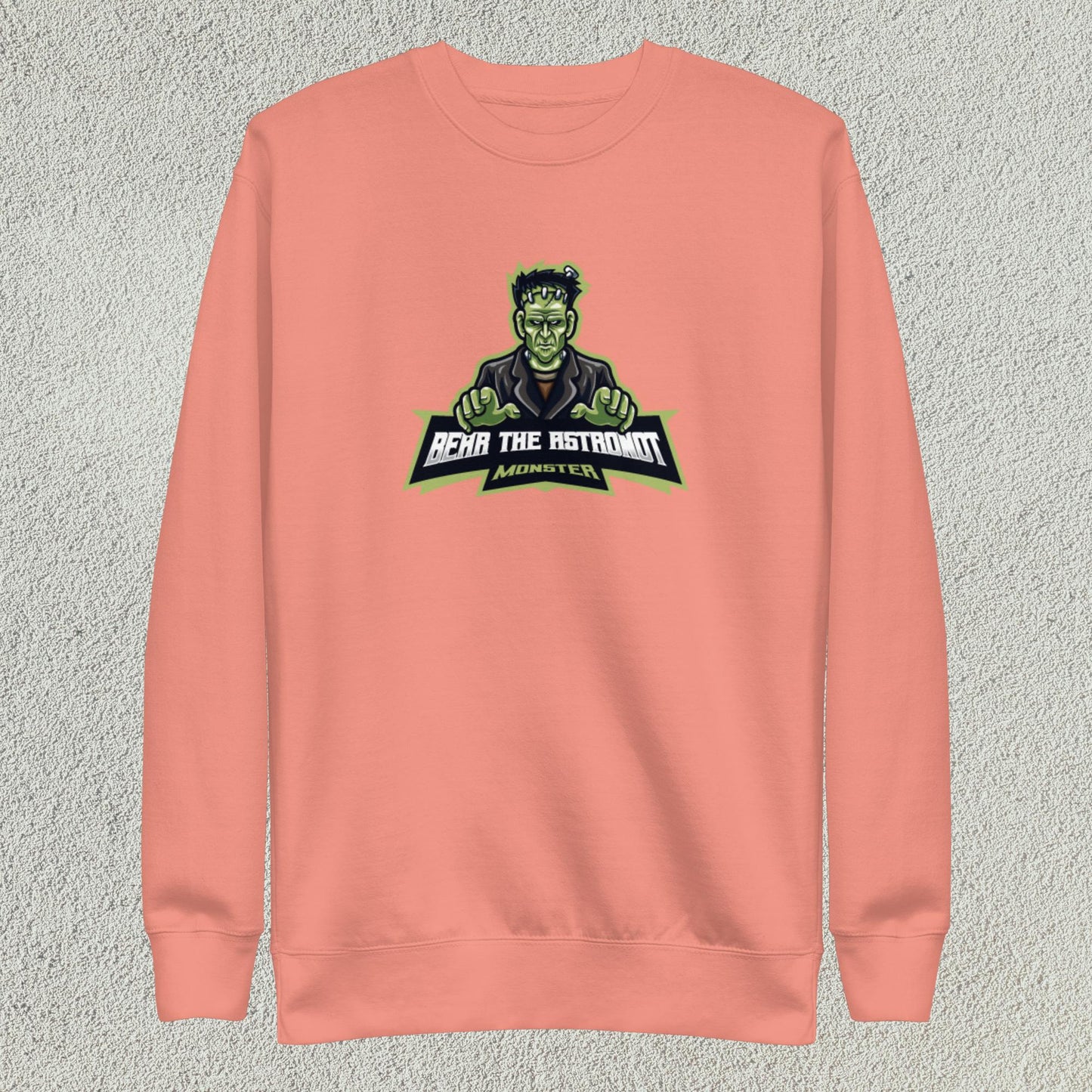 Bear the Astronot - Frankenstein Monster Unisex Premium Sweatshirt