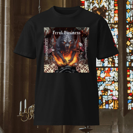 Feral Business NEDOMESTICIT - Album Cover Unisex premium t-shirt