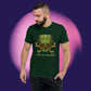 Bear the Astronot Frankenstein Skull Short sleeve t-shirt