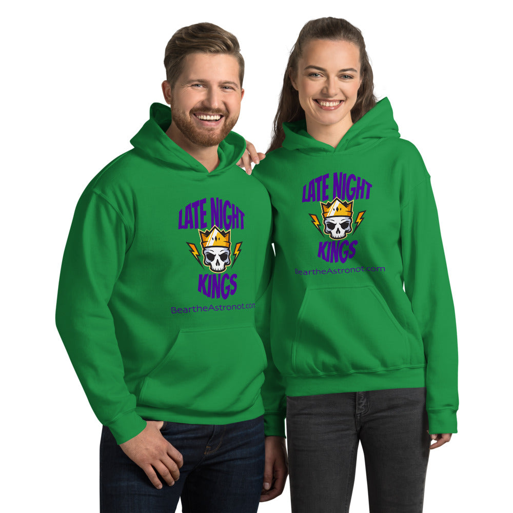 Bear the Astronot Late Night Kings Mascot Unisex Hoodie