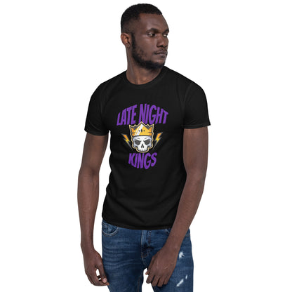 Short-Sleeve Unisex Bear the Astronot Late Night Kings T-Shirt