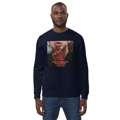Blood On Me Unisex eco sweatshirt Bear Cole & Turntable Kachina