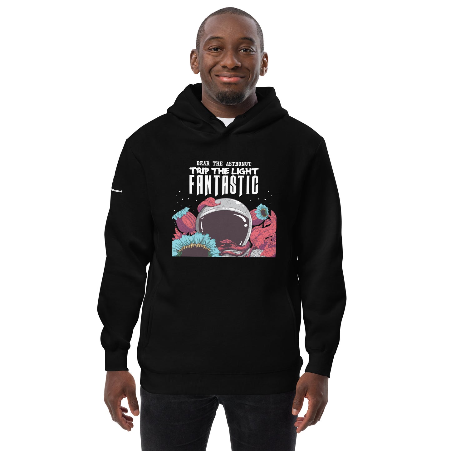 Unisex Bear the Astronot Trip the Light Fantastic Hoodie