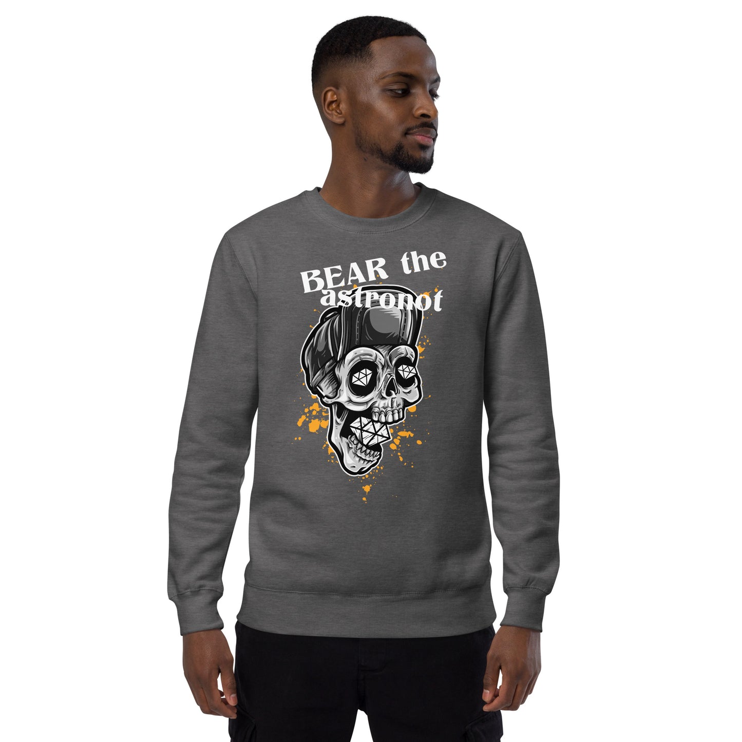Bear the Astronot Capitalism Unisex fashion sweatshirt