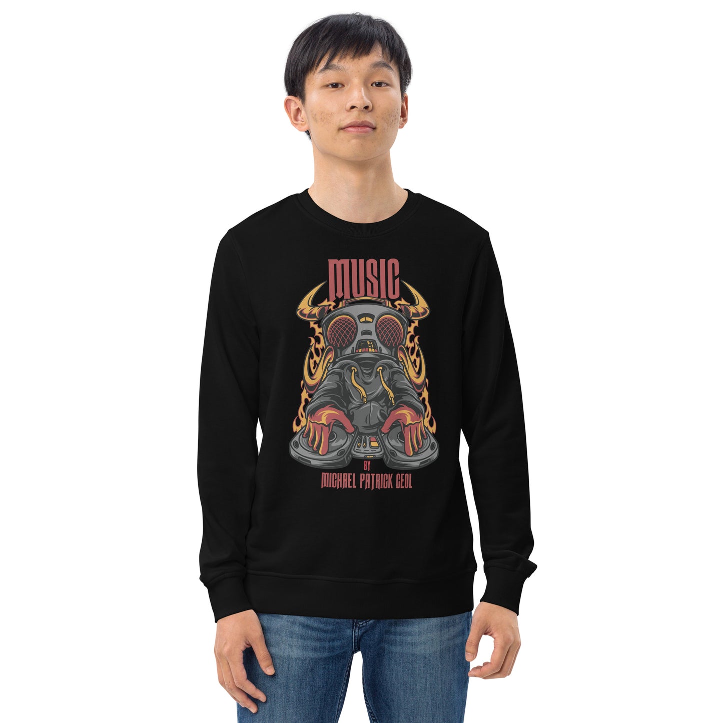 Michael Patrick Ceol Music By - Unisex organic sweatshirt