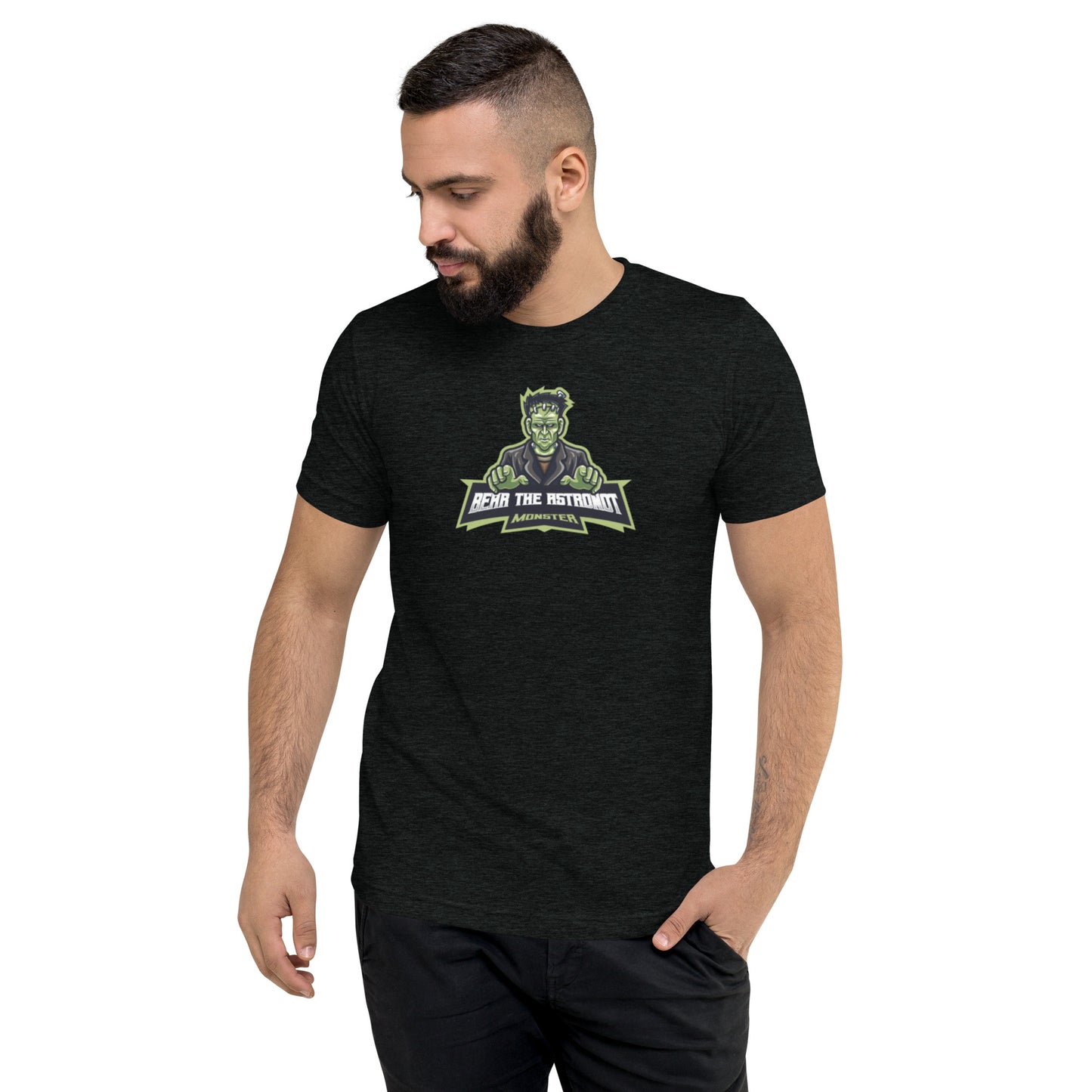 Bear the Astronot - Frankenstein Monster T-Shirt