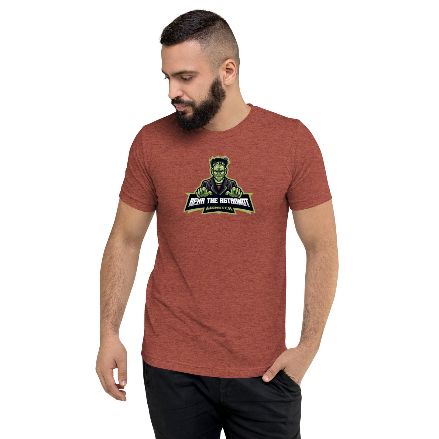 Bear the Astronot - Frankenstein Monster T-Shirt
